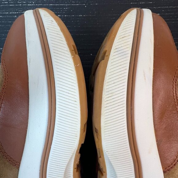 Tory Burch Gemini Link Platform Boots Women Size 5.5 Suede Winter Sheep Fur - Picture 8 of 12